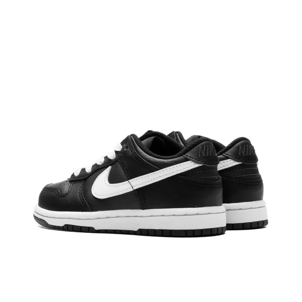 Dunk Low (PS) - Black/White/Off-Noir