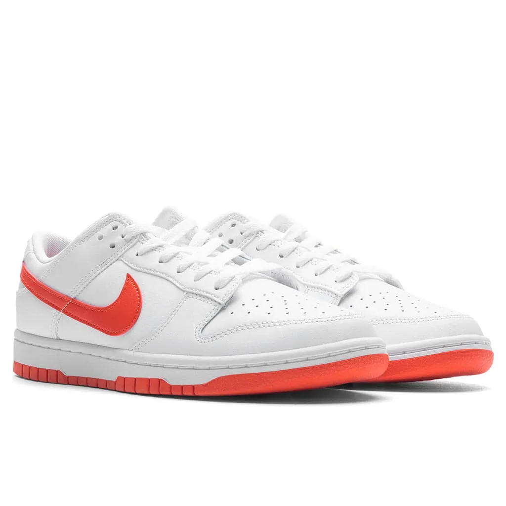 Dunk Low Retro - White/Picante Red