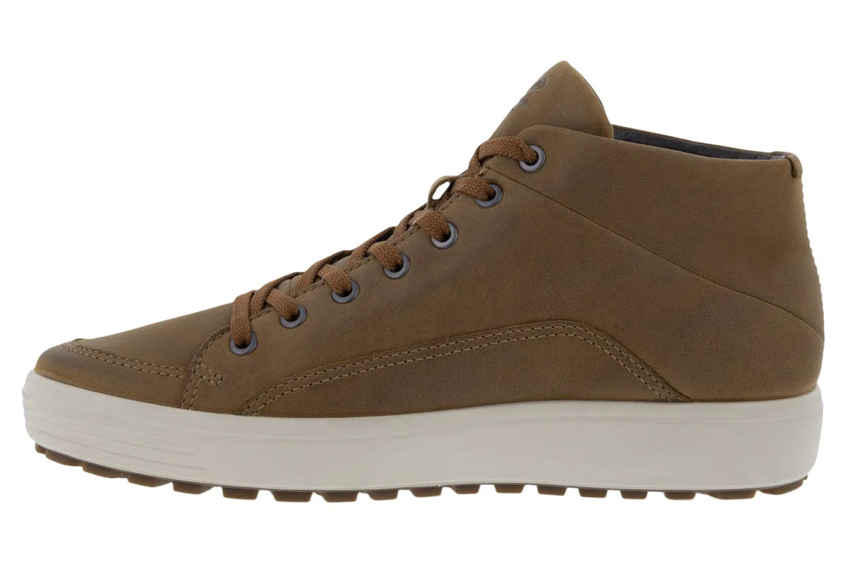 Ecco Soft 7 Tred Mid-Cut Boot Camel Mens