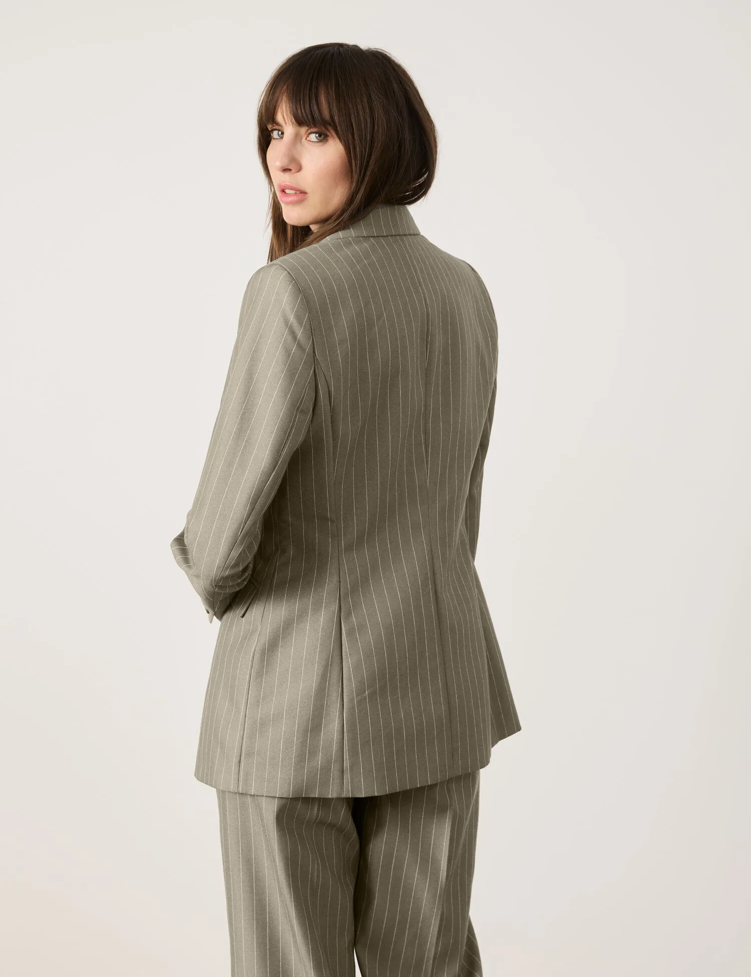 Elegant blazer with pinstripes