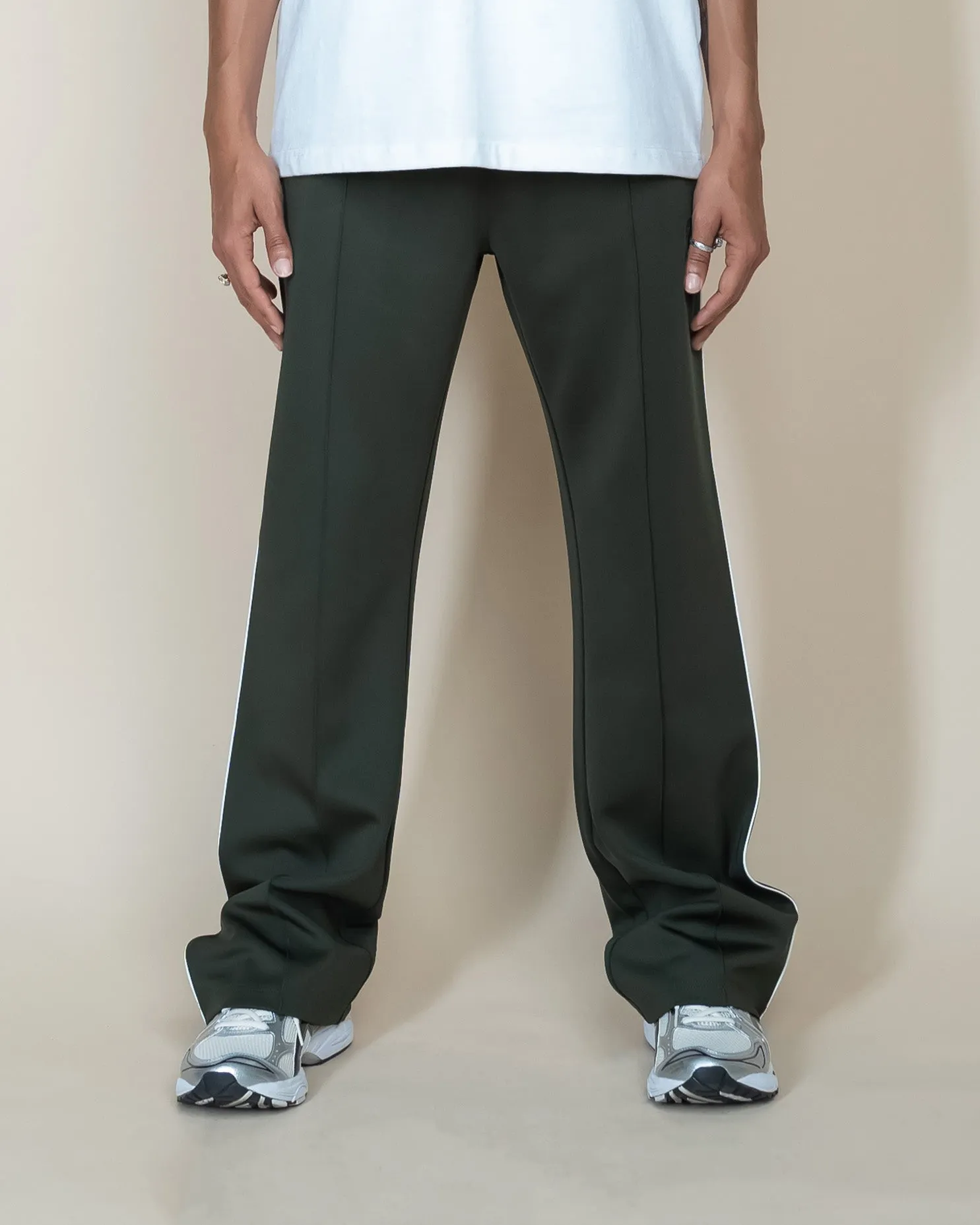 EPTM PERFECT PIPING TRACK PANTS - OLIVE