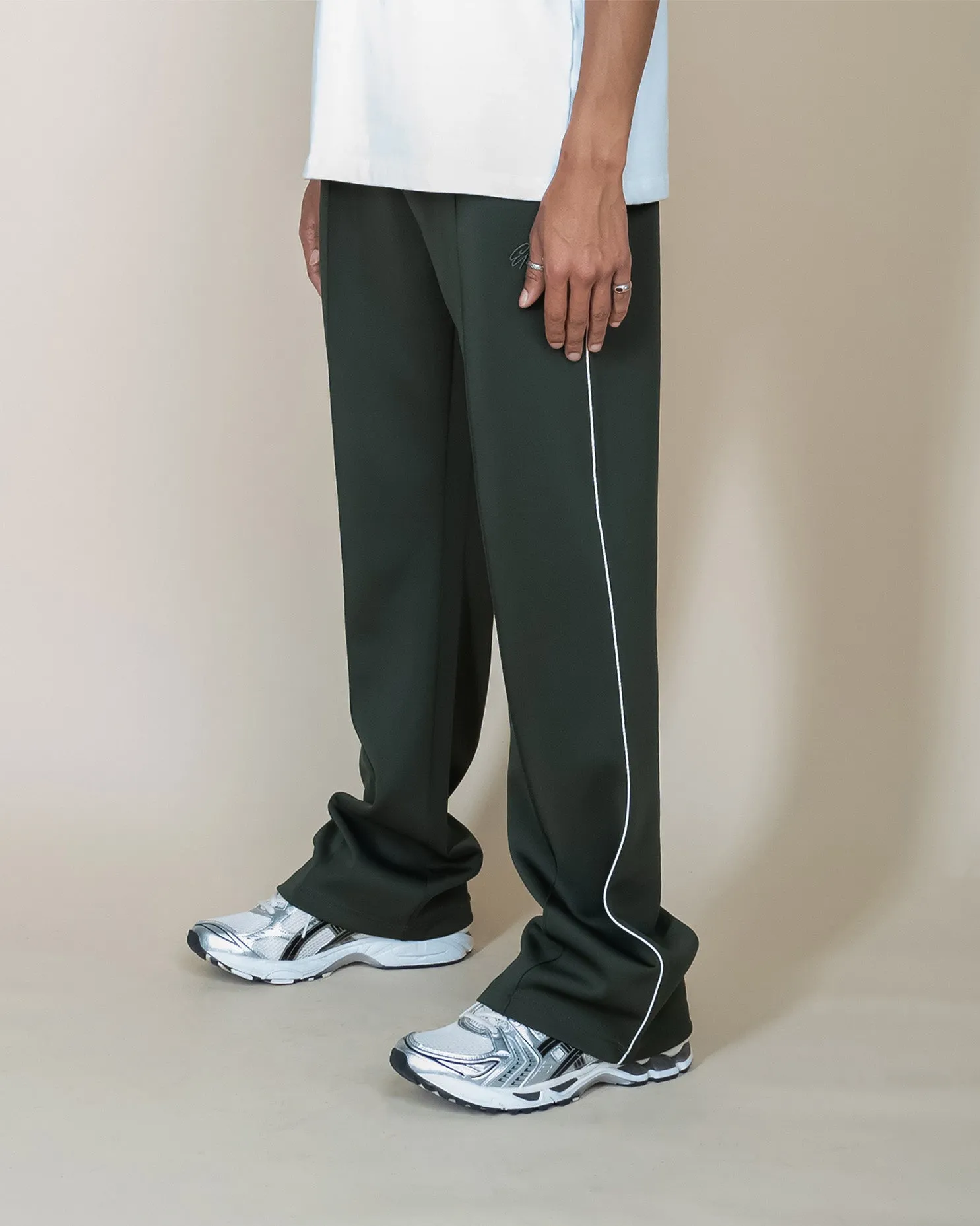 EPTM PERFECT PIPING TRACK PANTS - OLIVE