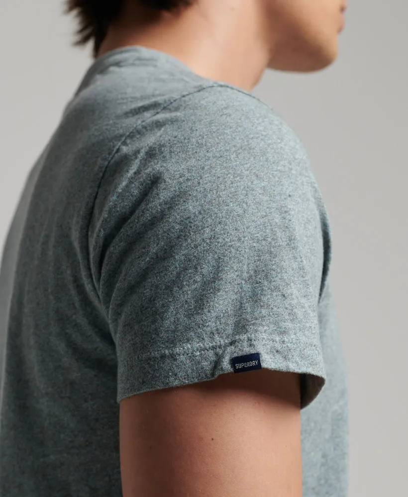 Essential T Shirt | Coastal Blue Grit