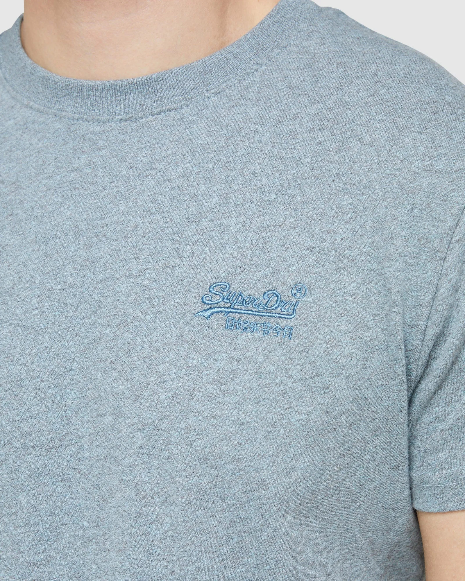 Essential T Shirt | Coastal Blue Grit