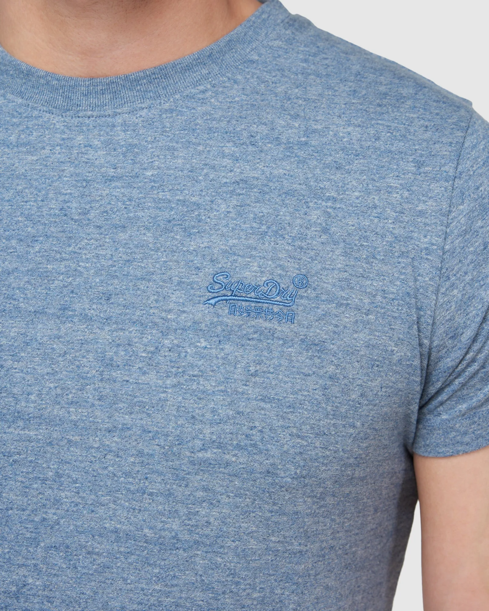 Essential T Shirt | Creek Blue Grit Grindle