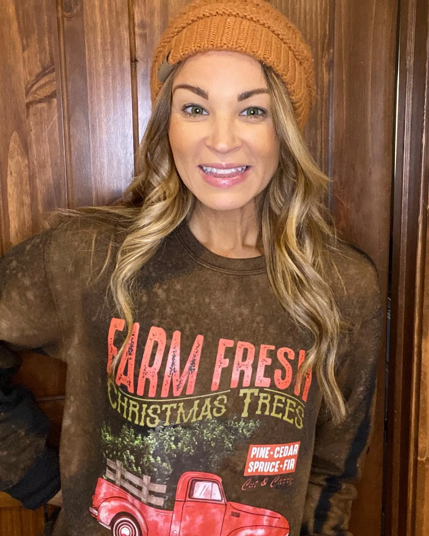 Farm fresh Christmas trees / graphic shirts / pullovers