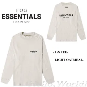 FEAR OF GOD  |Crew Neck Pullovers Unisex Street Style Long Sleeves Plain