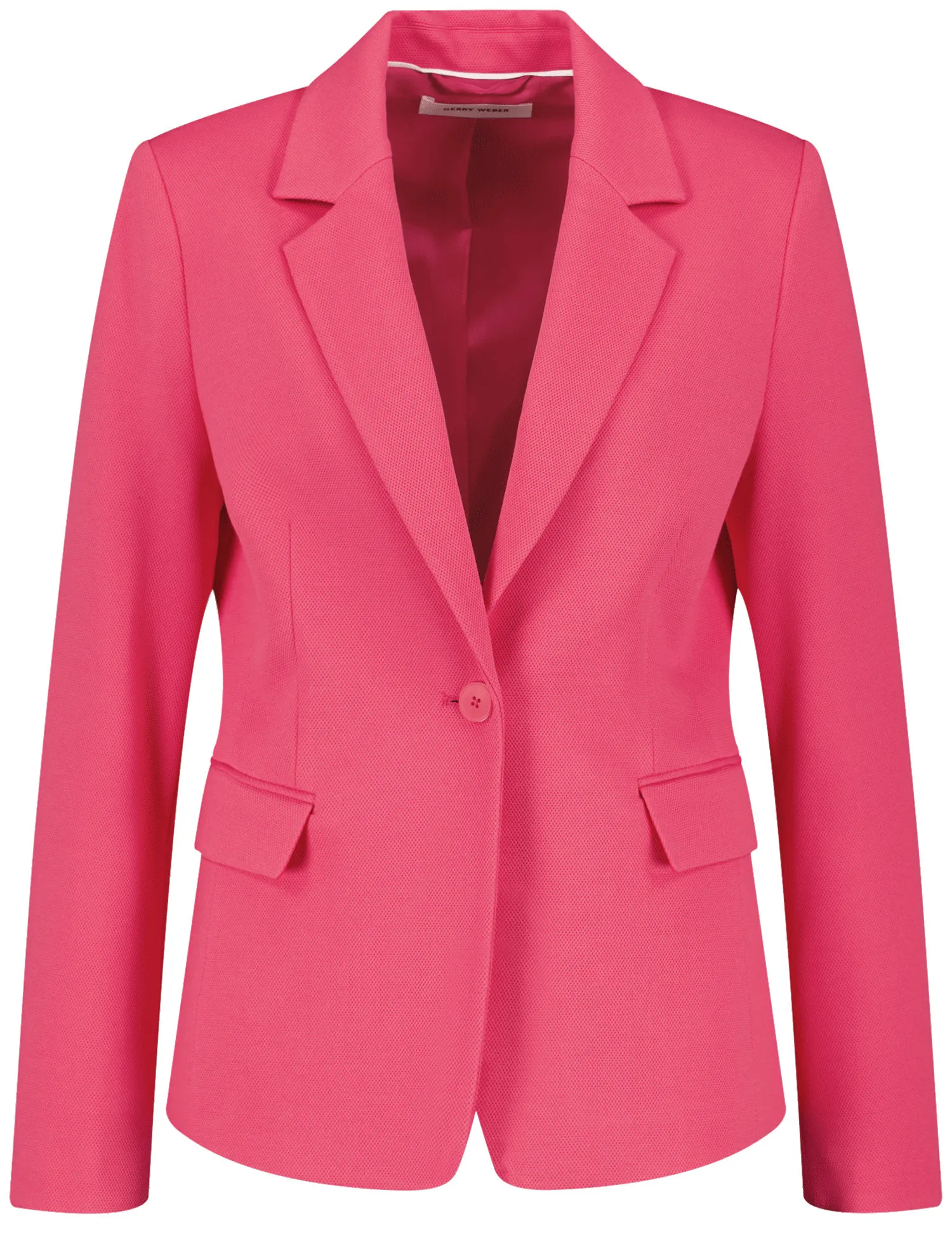 Fitted blazer with stretch for comfort