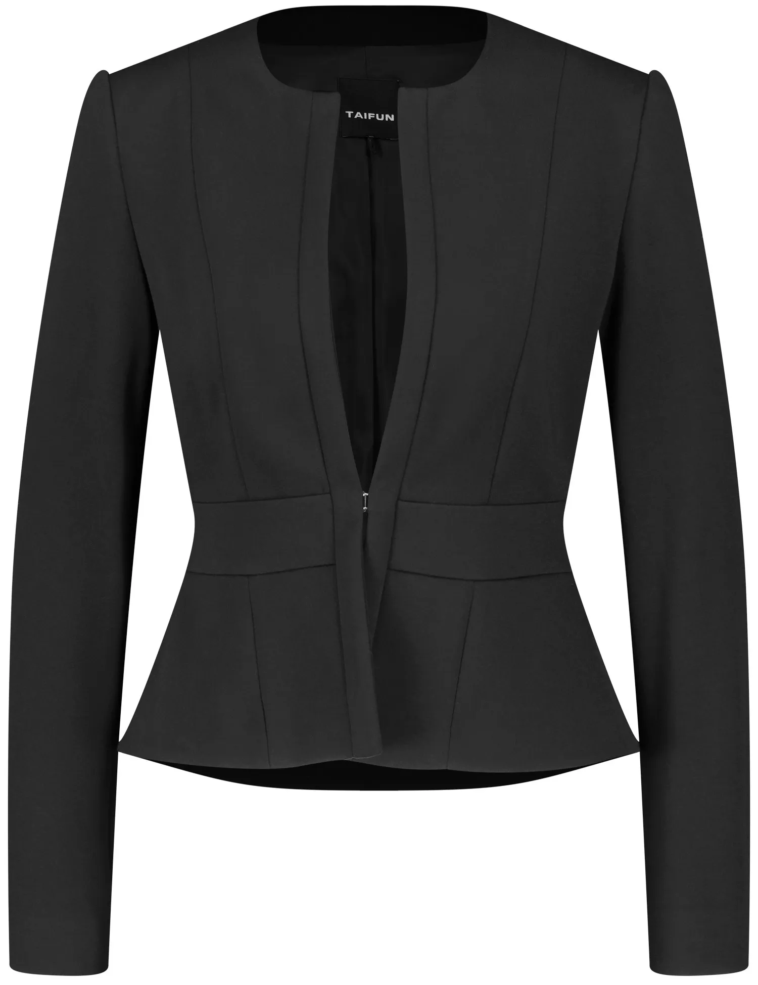 Fitted short blazer