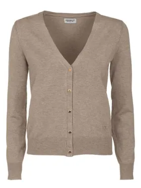 Fred Mello Maglia cardigan – fw22W02mk – Taupe