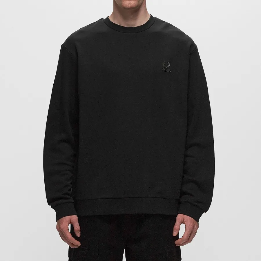 FRED PERRY  |Crew Neck Pullovers Unisex Street Style Collaboration