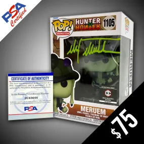 Funko Pop! - Hunter X Hunter: Meruem SIGNED by Max Mittleman (PSA Certified)