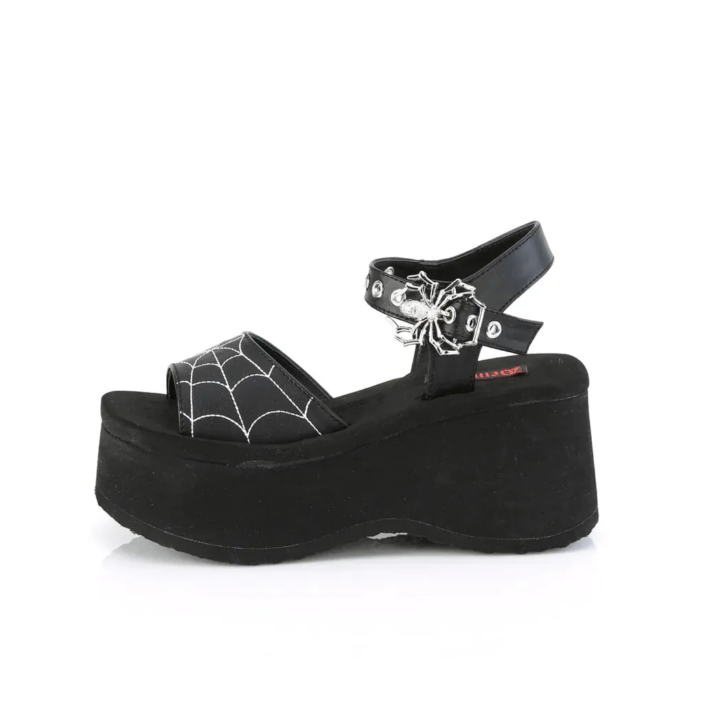 Funn-10 Ankle Strap Spiderweb