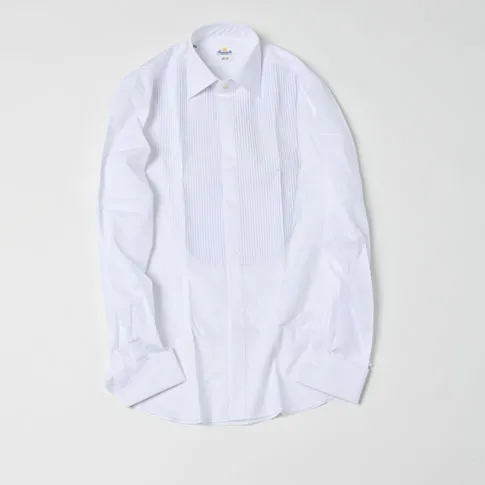 GIANNETTO  |Long Sleeves Plain Cotton Handmade Logo Shirts