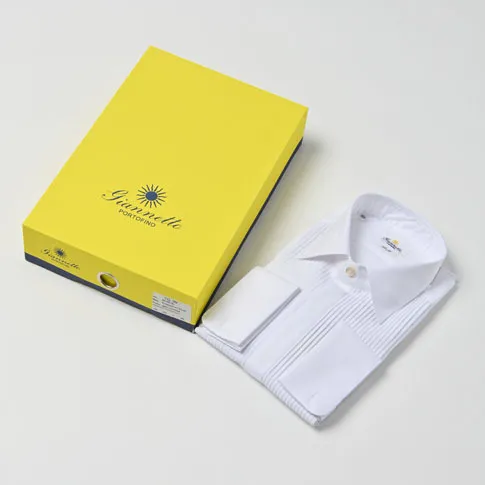 GIANNETTO  |Long Sleeves Plain Cotton Handmade Logo Shirts