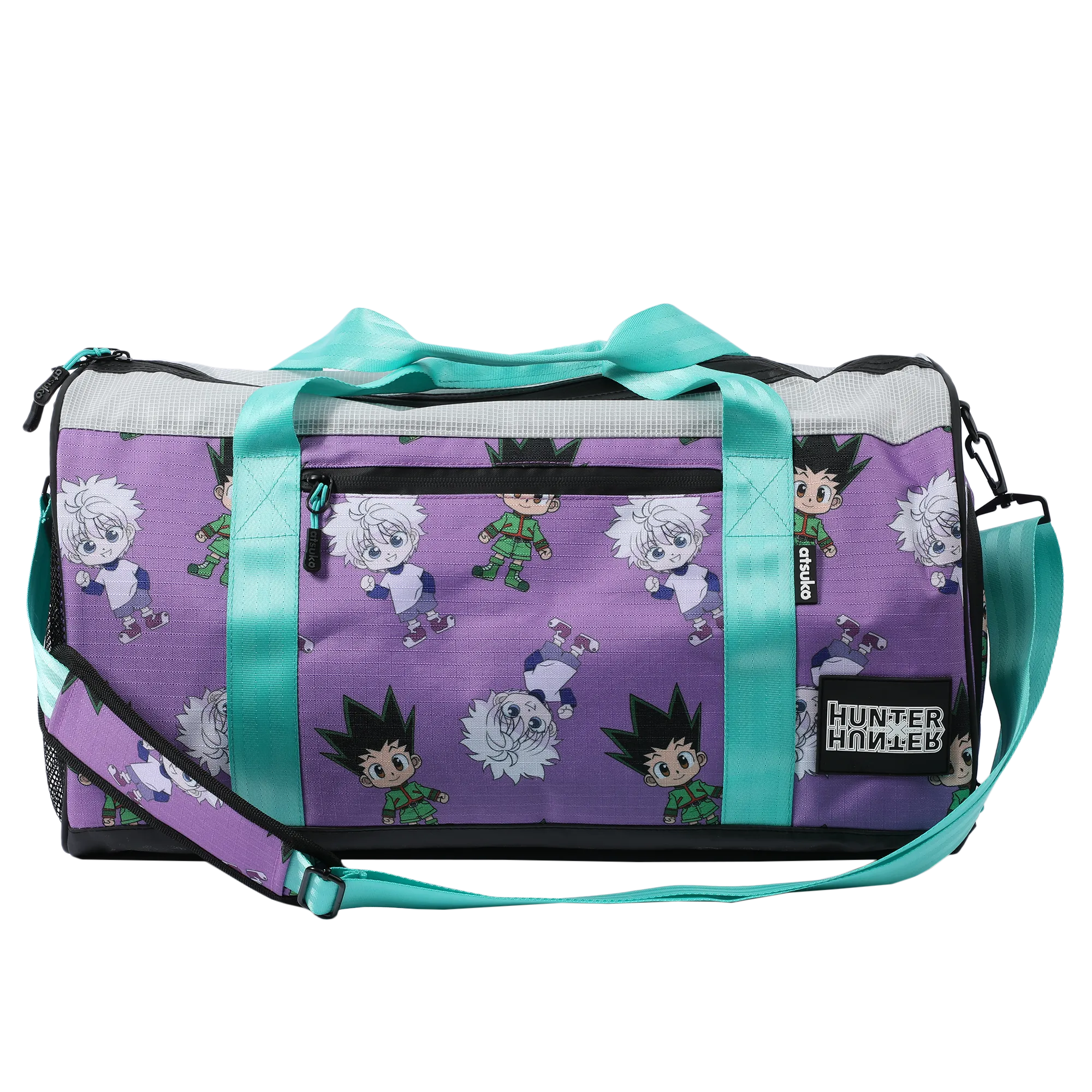 Gon and Killua Purple Duffle Bag