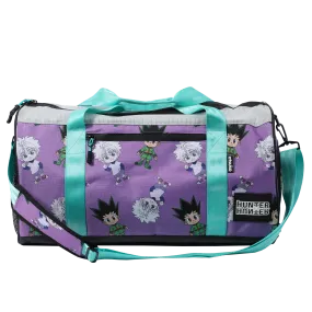 Gon and Killua Purple Duffle Bag