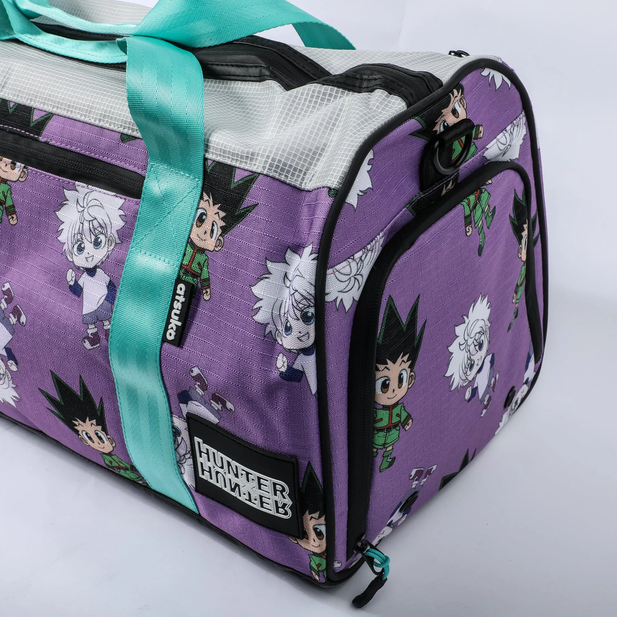 Gon and Killua Purple Duffle Bag