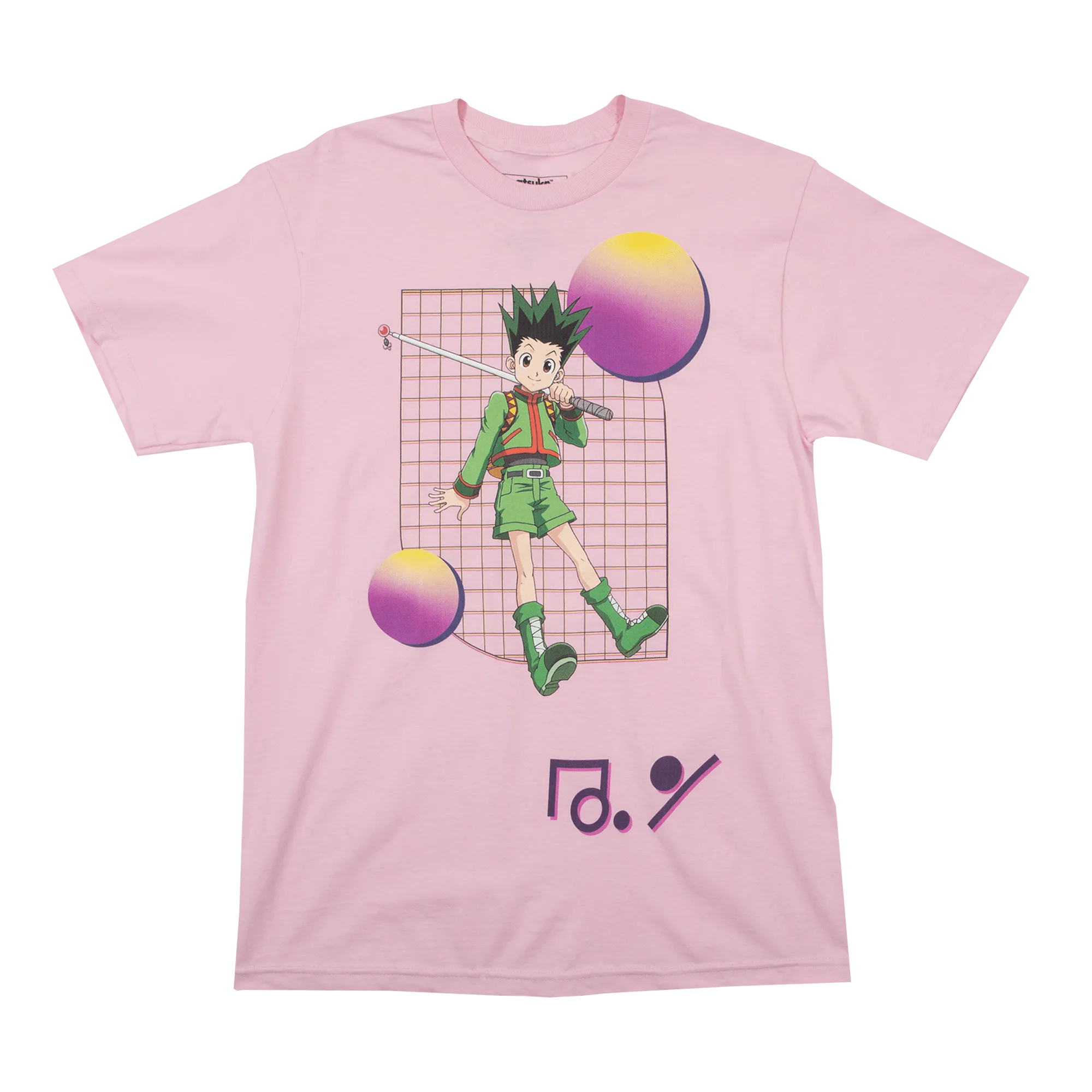 Gon Hunter Speech Pink Tee