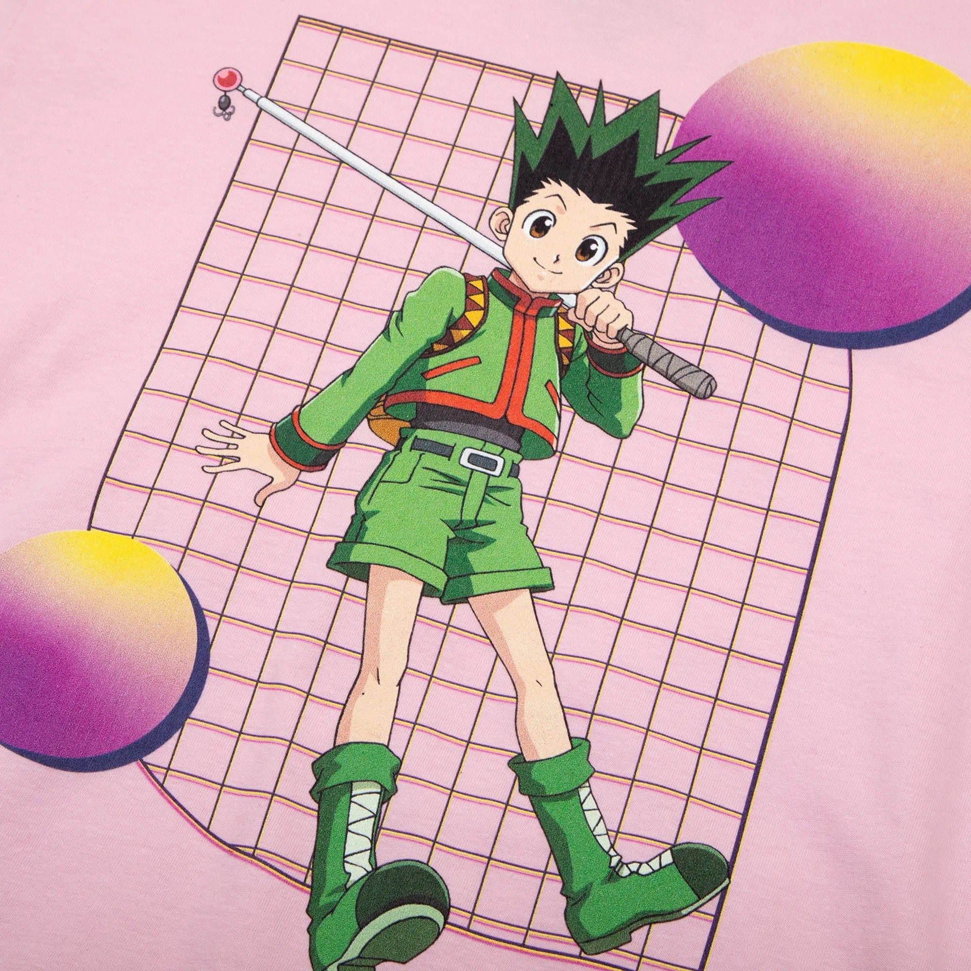 Gon Hunter Speech Pink Tee