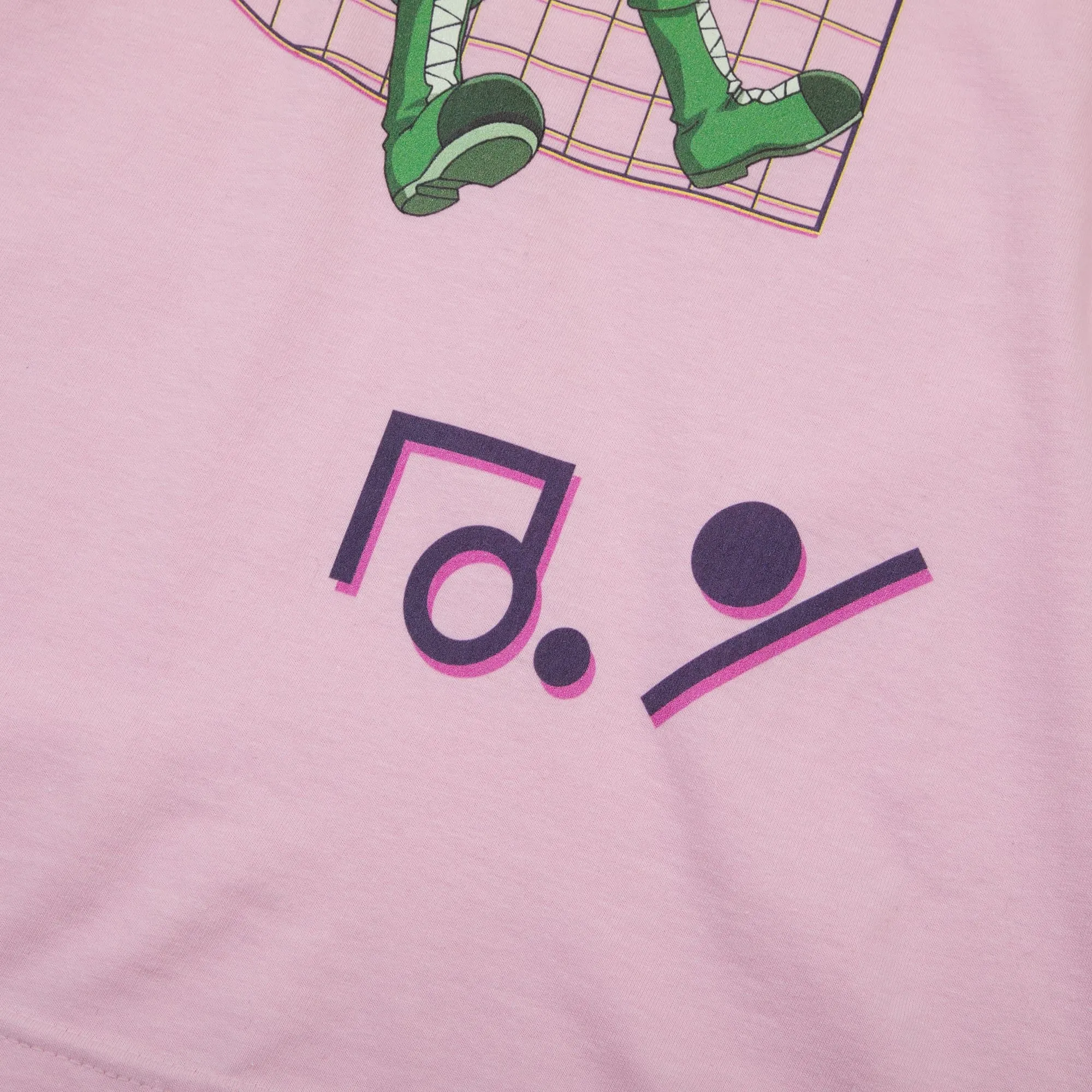 Gon Hunter Speech Pink Tee