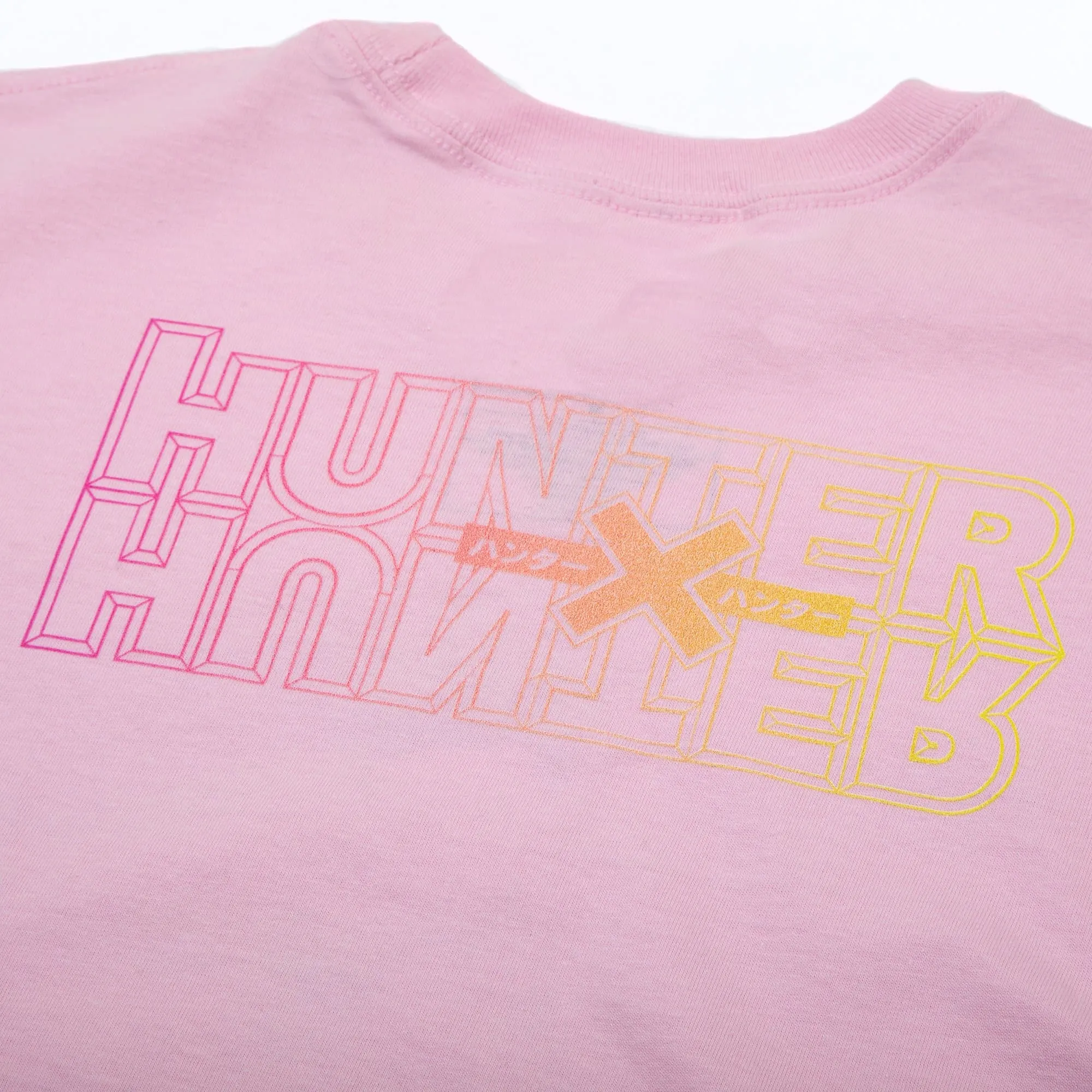 Gon Hunter Speech Pink Tee