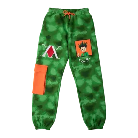 Gon Spray Paint Camo Joggers