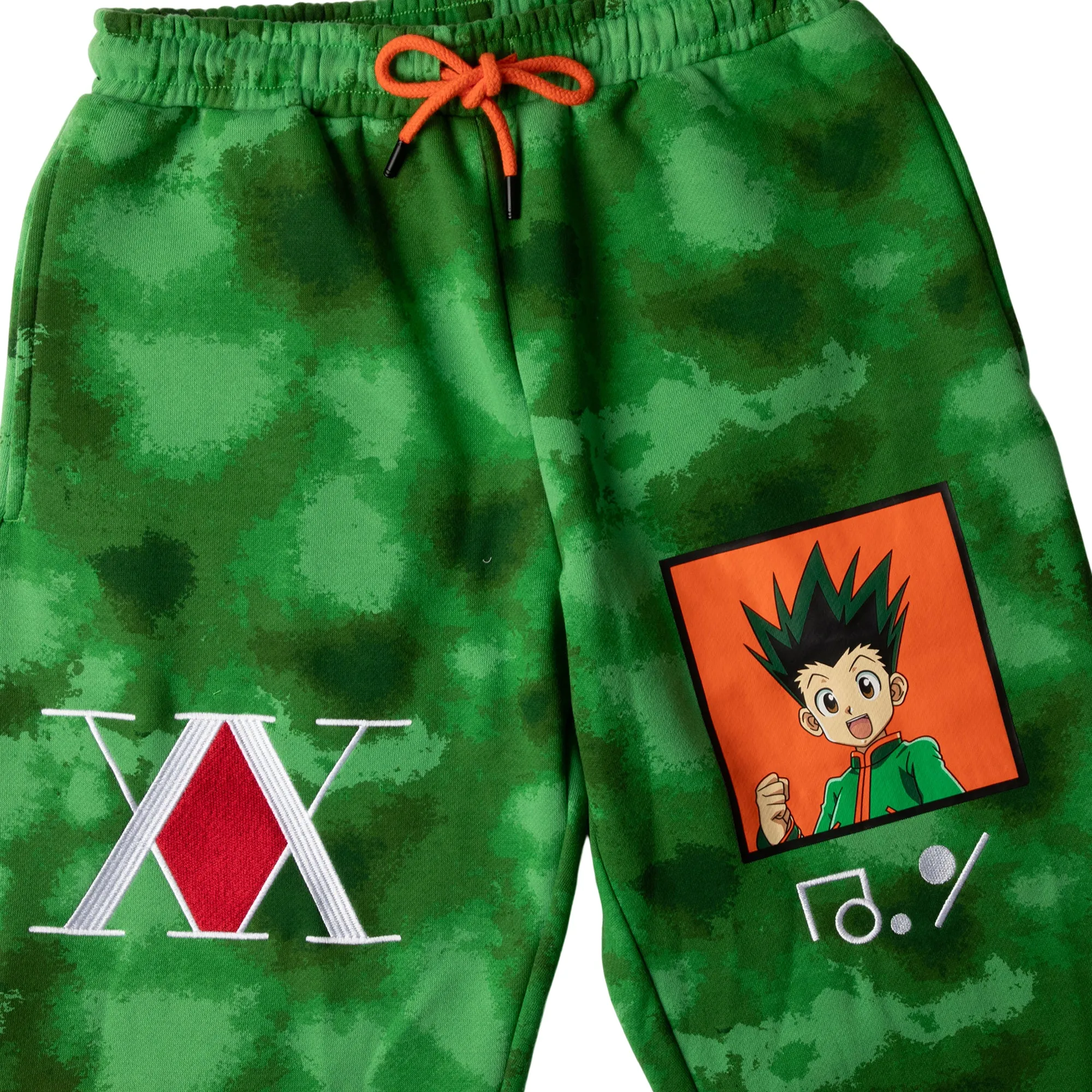 Gon Spray Paint Camo Joggers