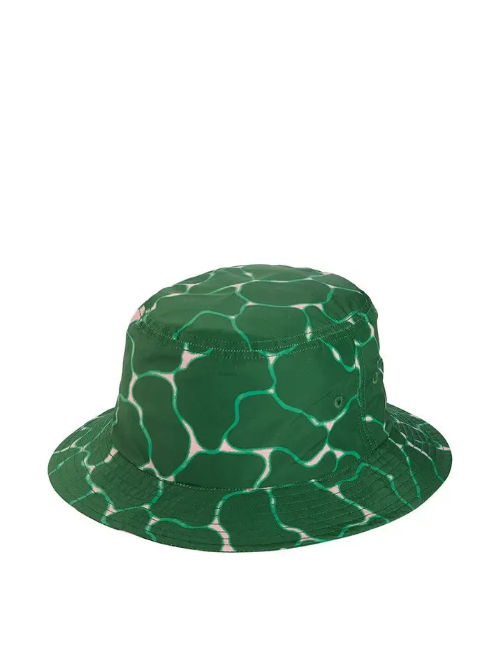 Gramicci Shell Bucket Hat Ripple Green