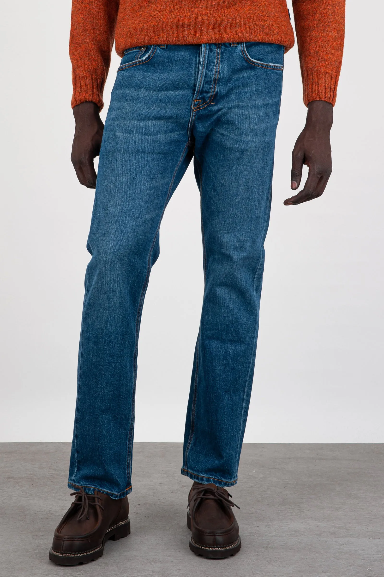 Grifoni Jeans Rizzi Denim Blu Medio