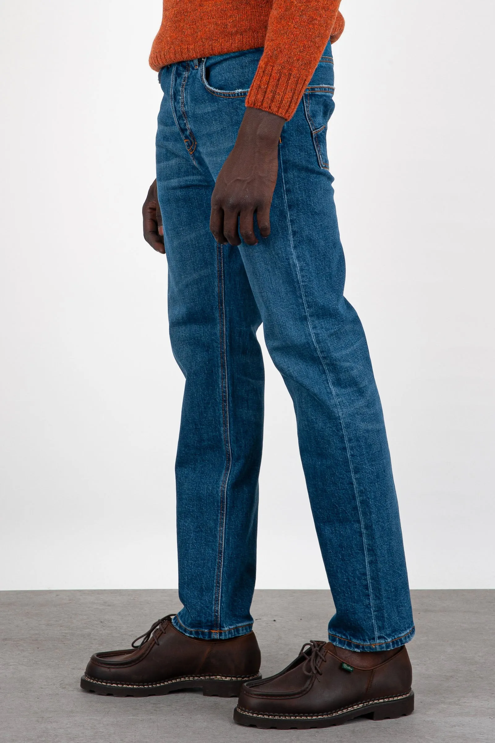 Grifoni Jeans Rizzi Denim Blu Medio