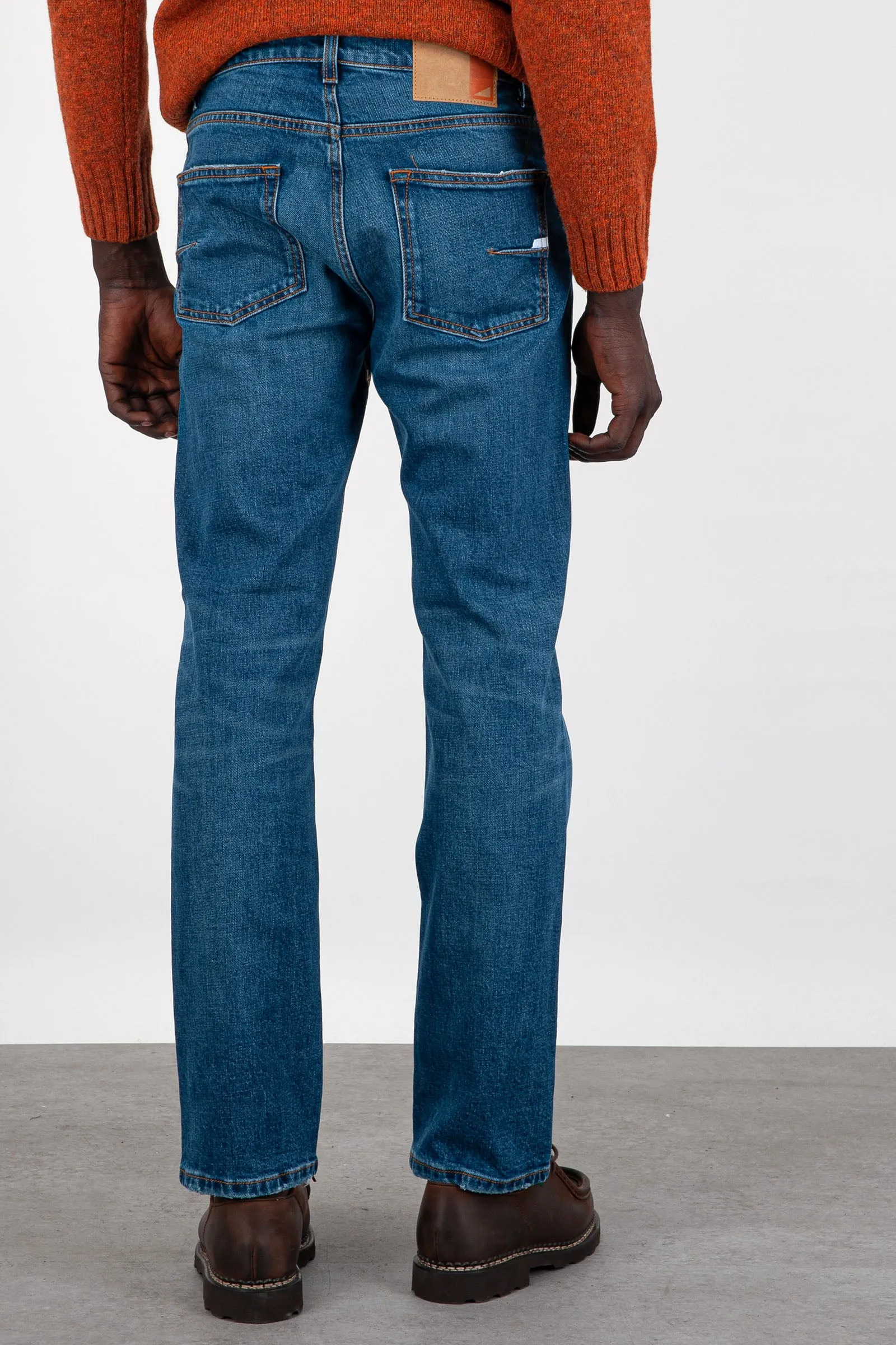 Grifoni Jeans Rizzi Denim Blu Medio