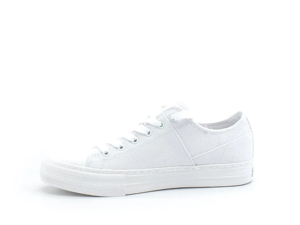 GUESS Sneaker Tessuto Logo White FL6PNZFAB12