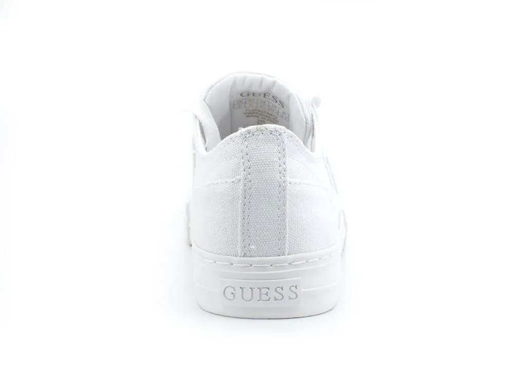 GUESS Sneaker Tessuto Logo White FL6PNZFAB12