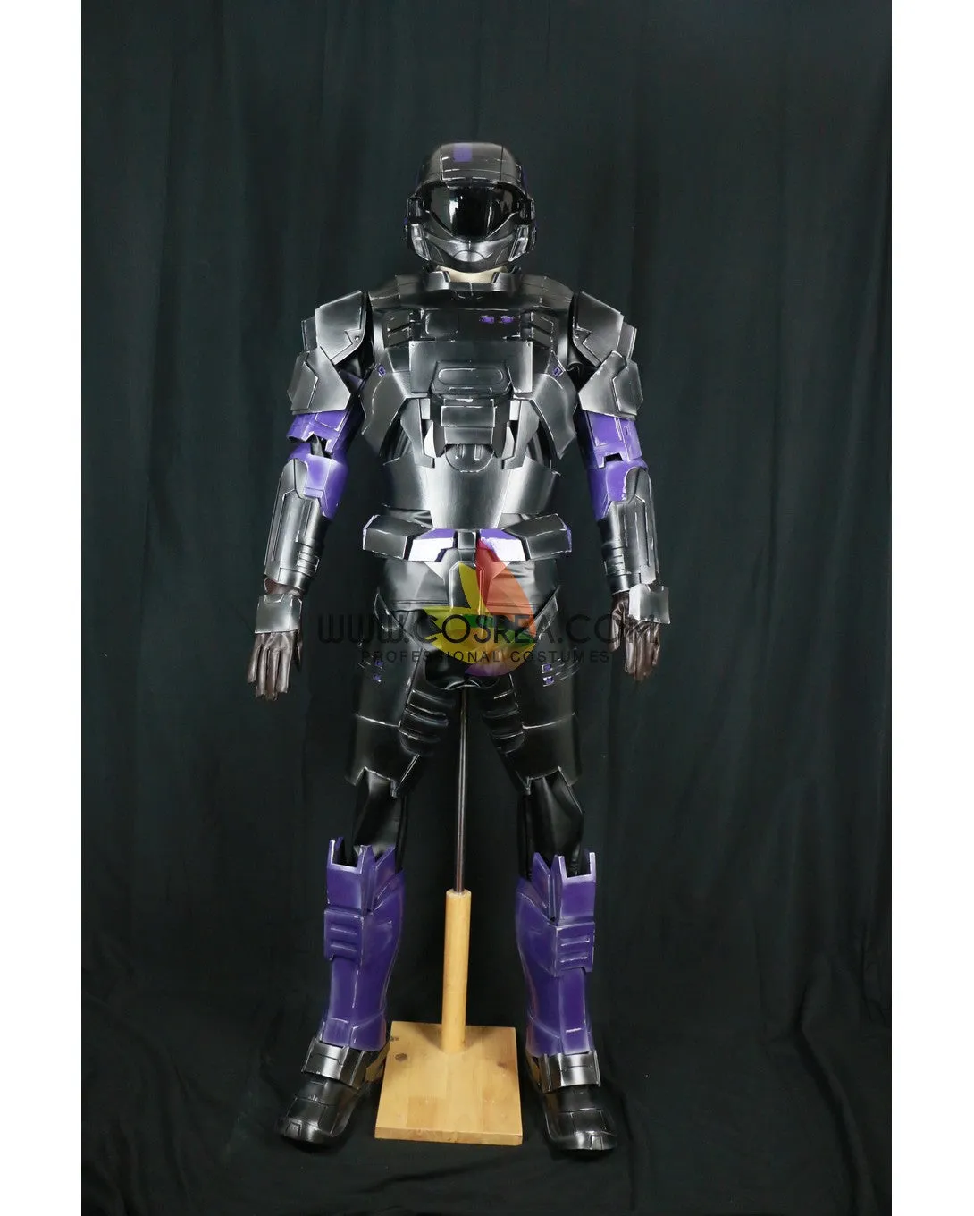 Halo Black And Purple Custom Armor And Cosplay Costume