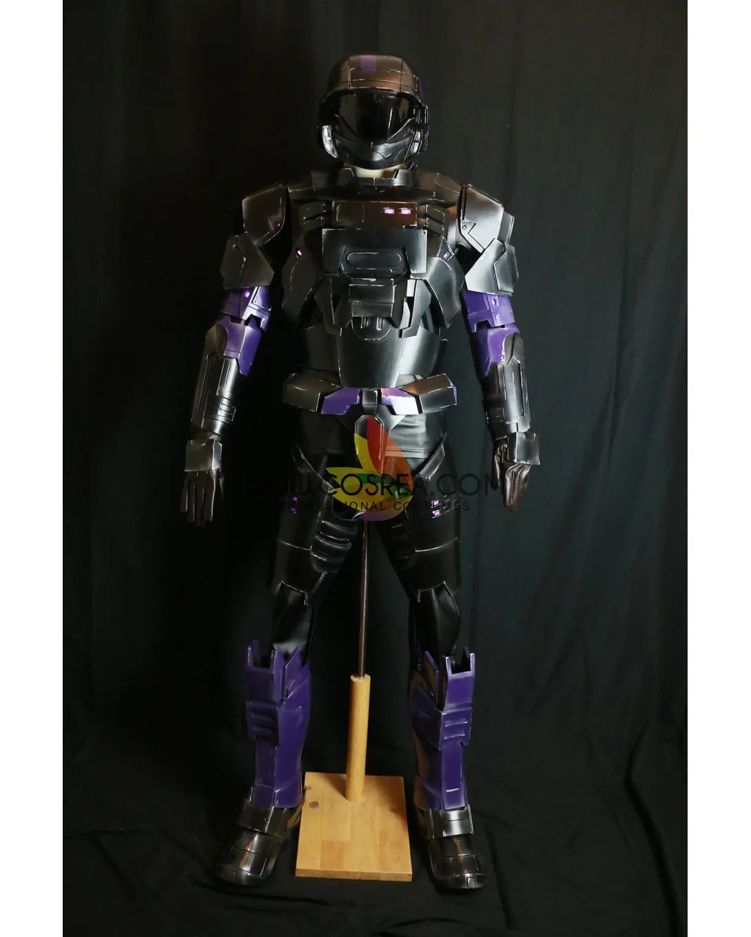 Halo Black And Purple Custom Armor And Cosplay Costume