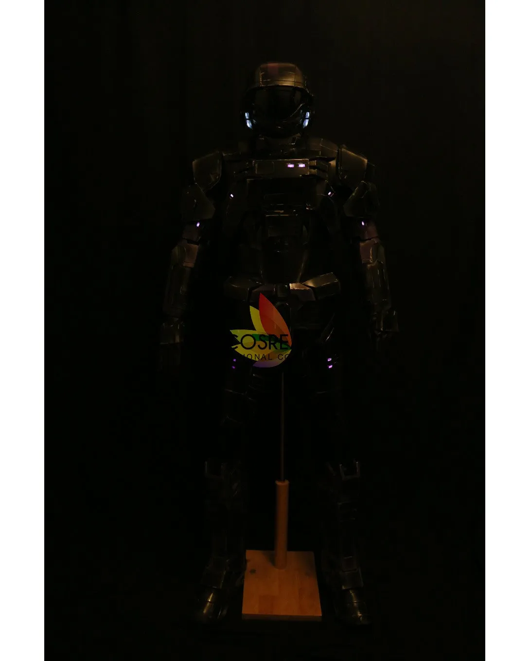 Halo Black And Purple Custom Armor And Cosplay Costume