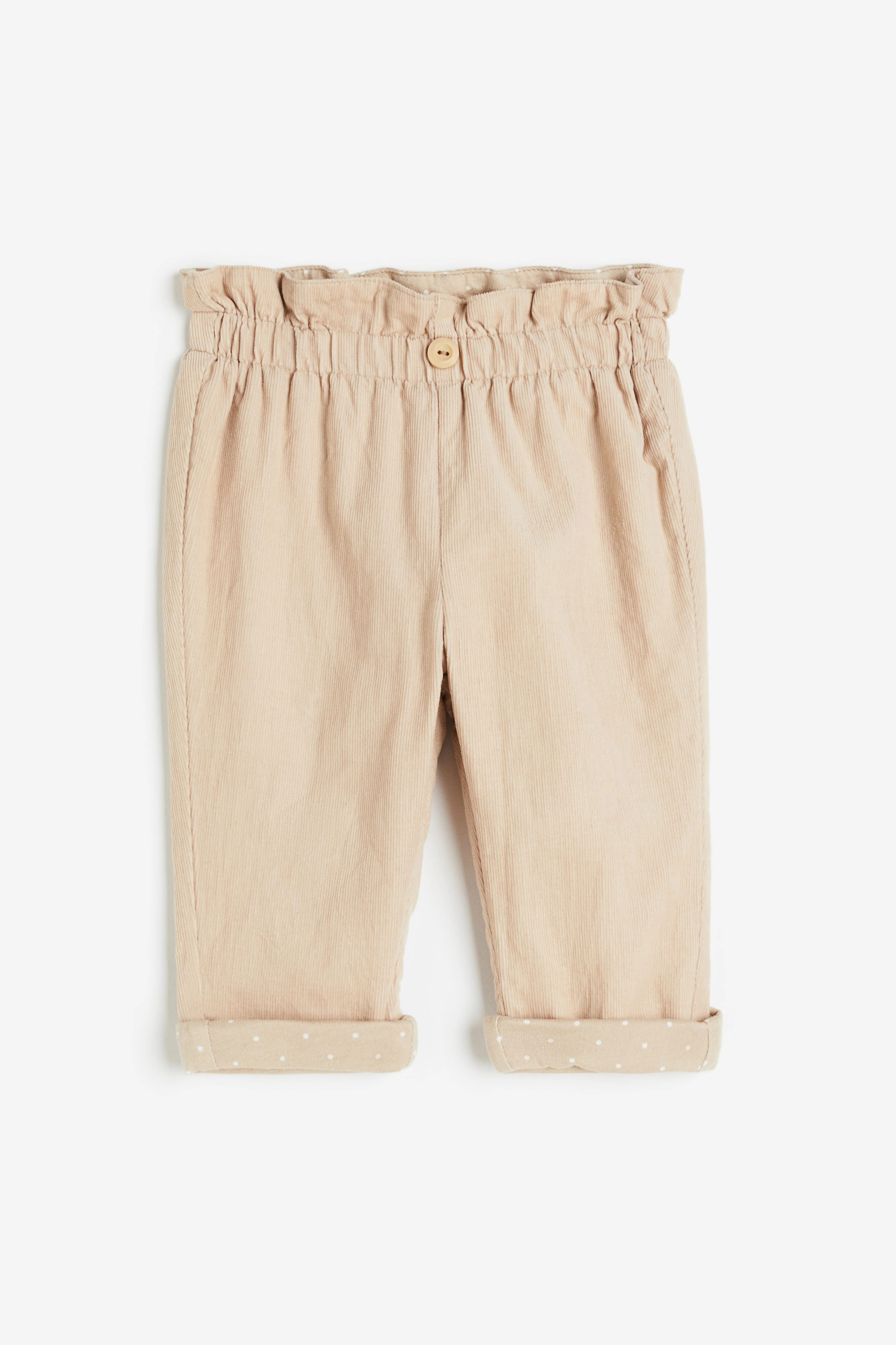 H&M Lined Corduroy Pants