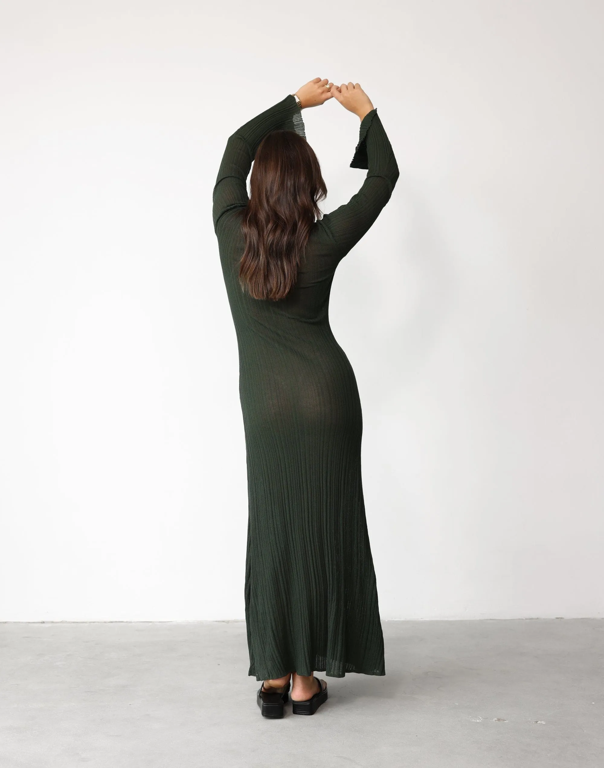 Harmonia Maxi Dress (Forest)