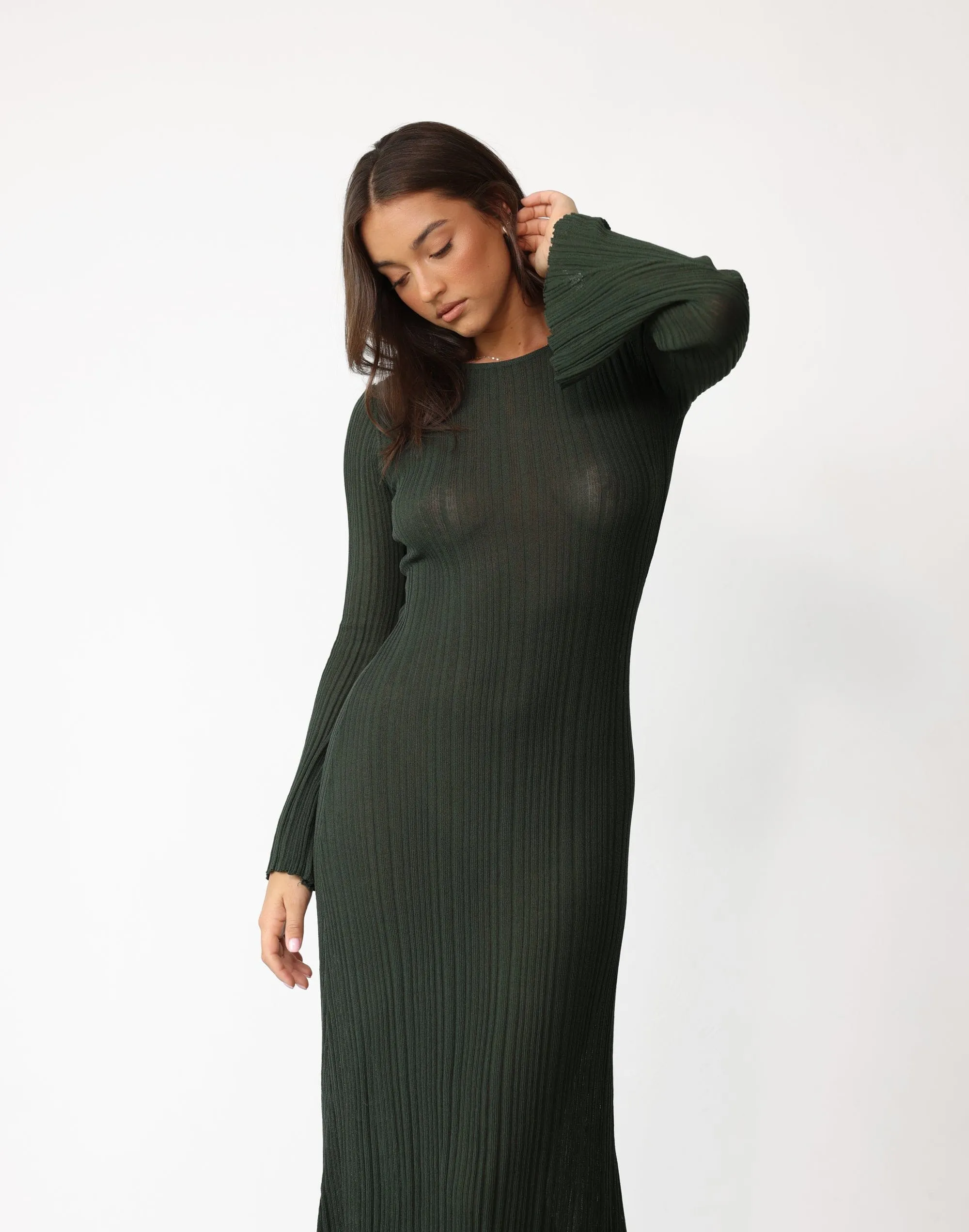 Harmonia Maxi Dress (Forest)