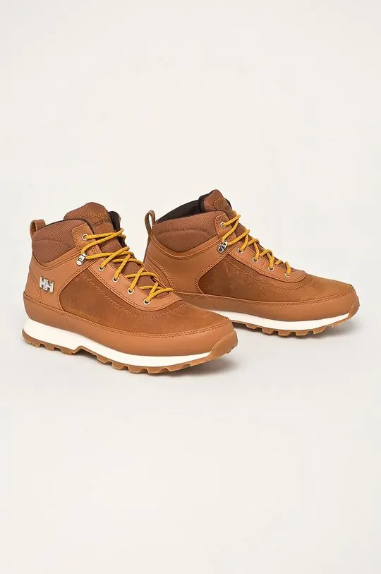 Helly Hansen shoes Calgary men's brown color 10874