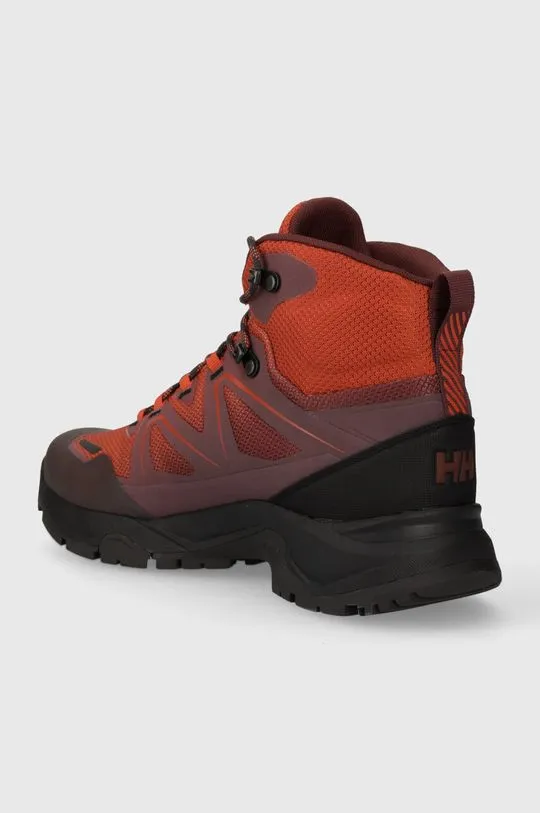 Helly Hansen shoes CASCADE MID men's orange color