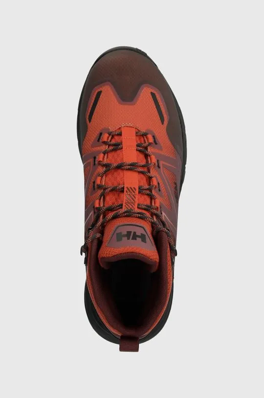 Helly Hansen shoes CASCADE MID men's orange color