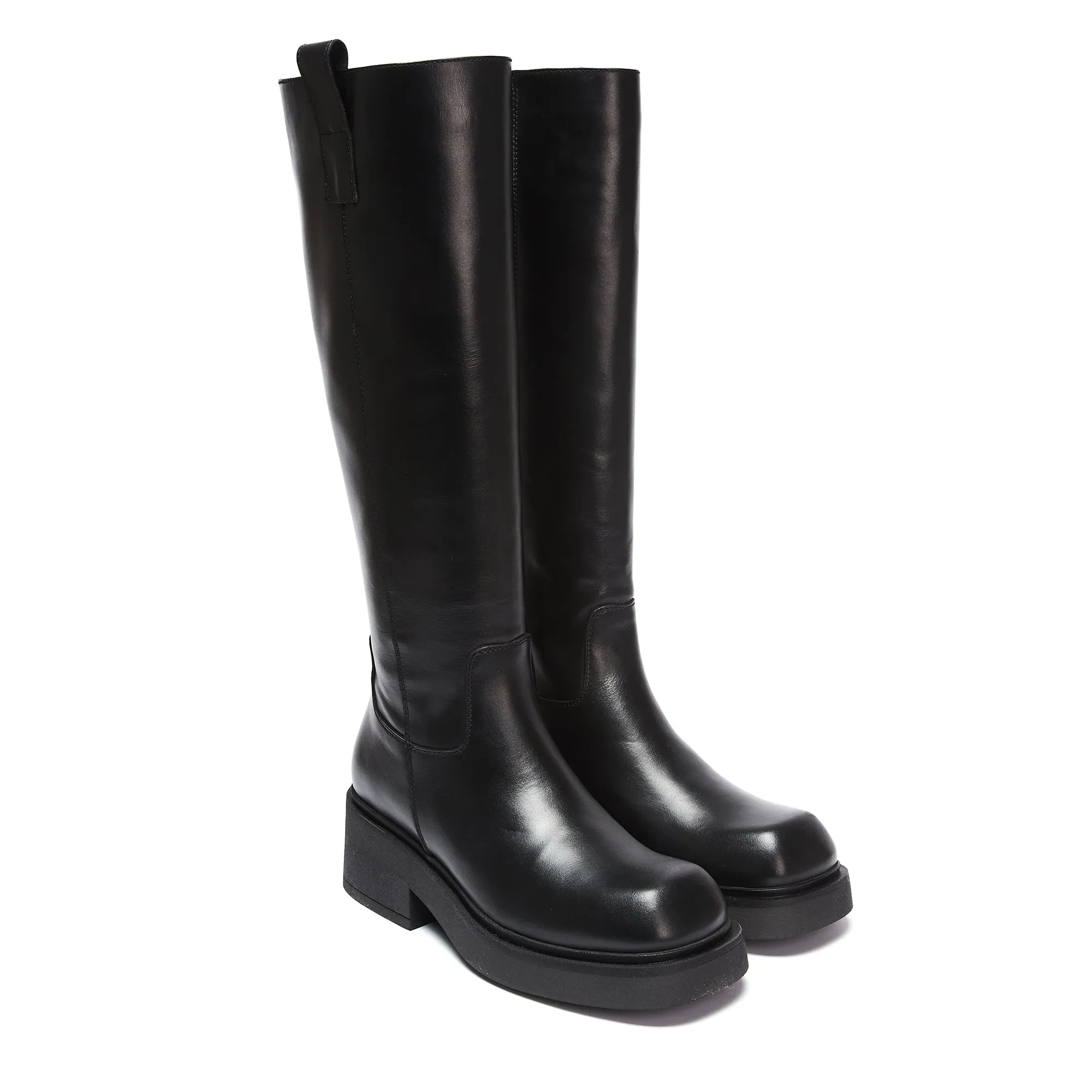 High boot black