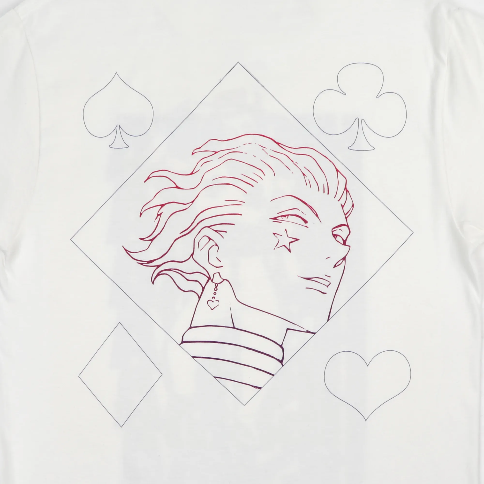 Hisoka Morow White Tee