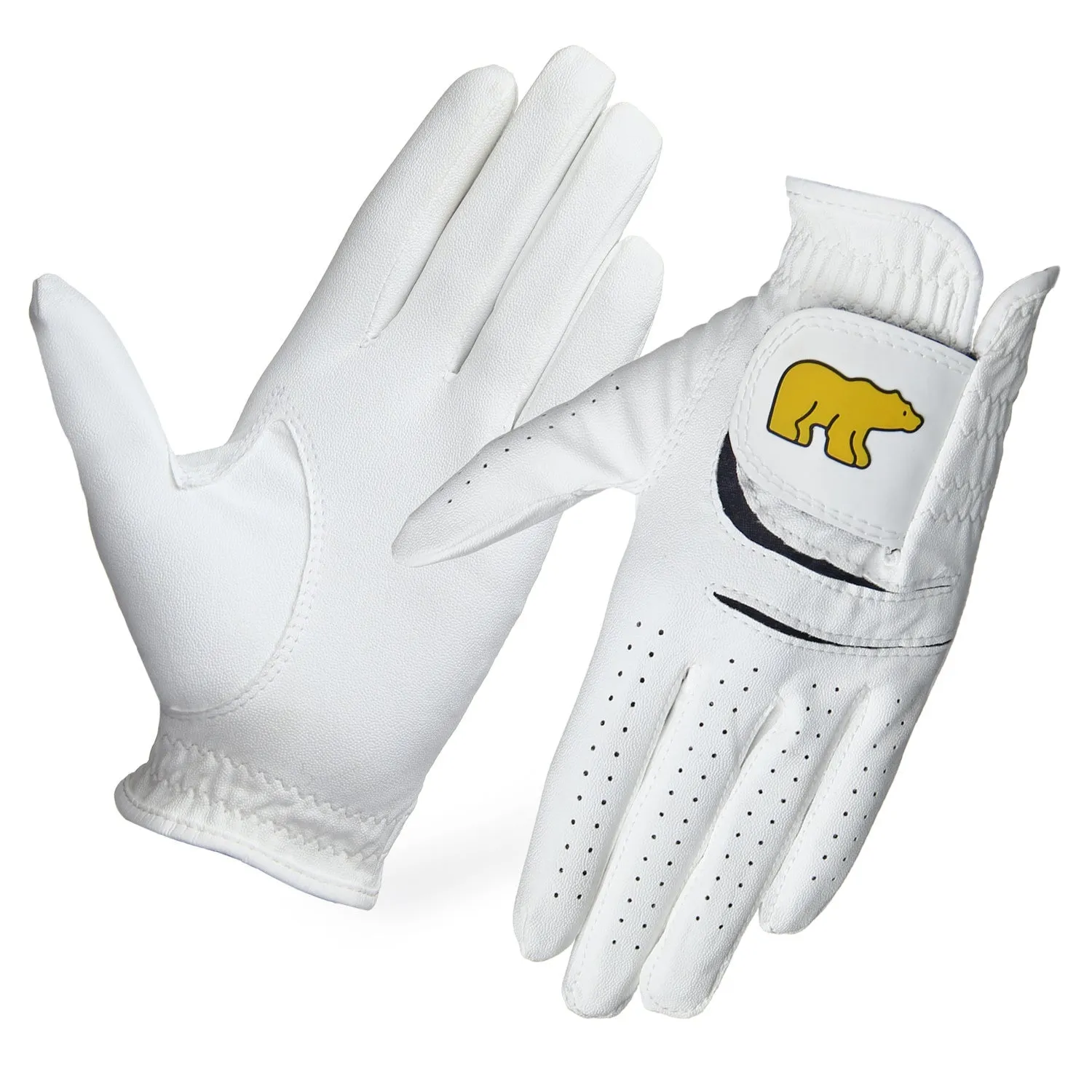 Jack Nicklaus 18 Majors Synthetic Leather Golf Gloves