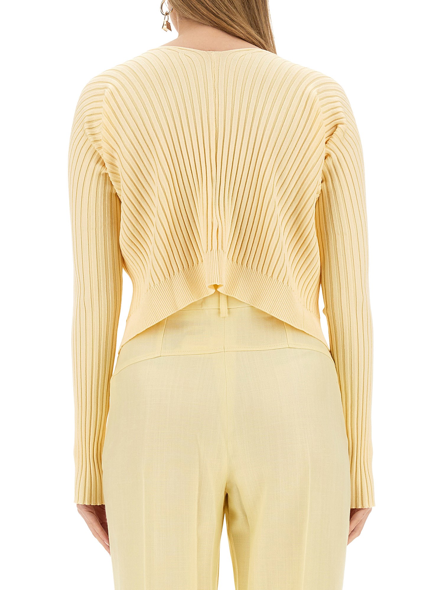 JACQUEMUS    VISCOSE LE PRALU LONGUE CARDIGAN