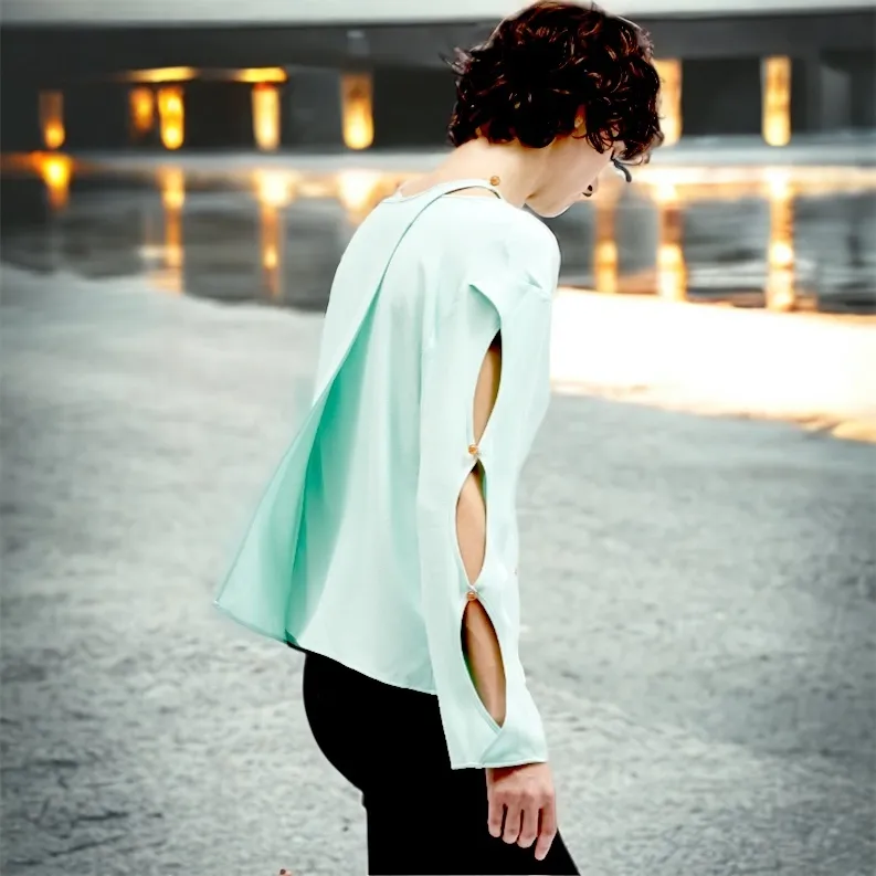 KIKO KOSTADINOV  |Long Sleeves Plain Shirts & Blouses