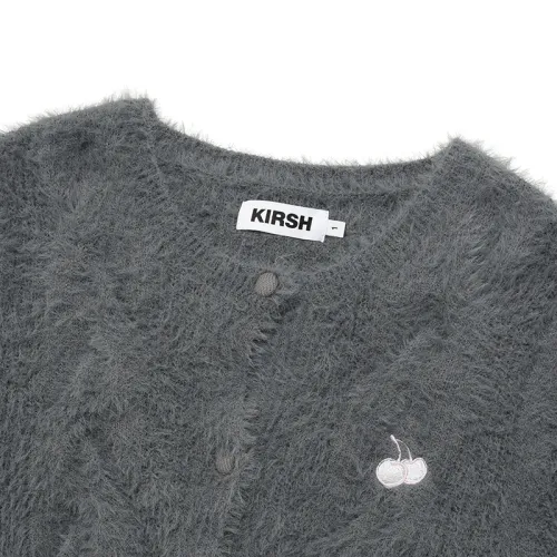 KIRSH  |Unisex Street Style Long Sleeves Logo Cardigans