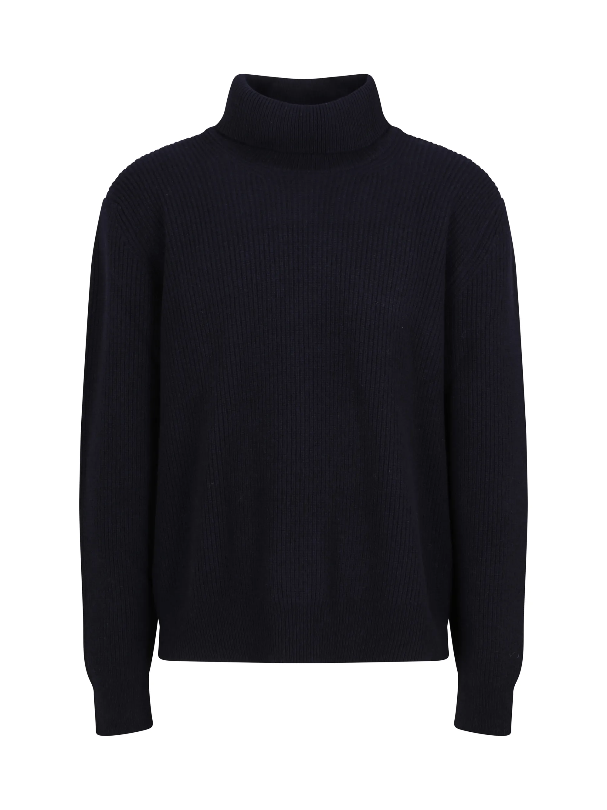 Laneus  |Wool Cashmere Long Sleeves Plain Sweaters